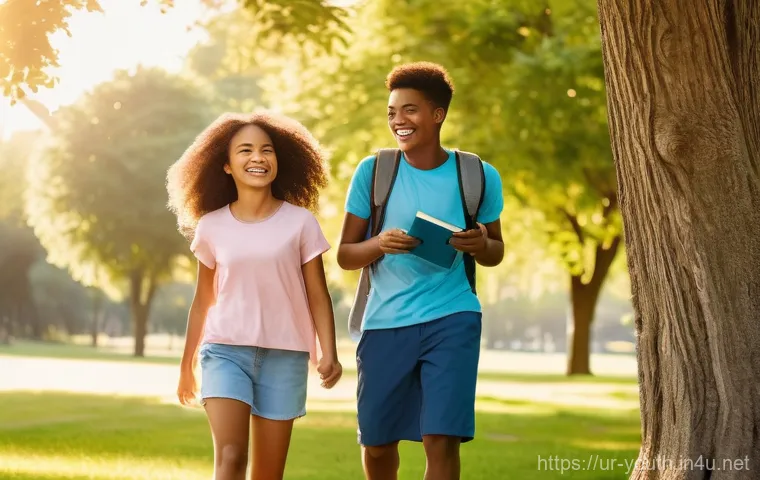 청소년상담사 자격증의 사회적 가치 - **Prompt 2: Professional Youth Counselor Empowering Teens**
    "A brightly lit, modern school or co...