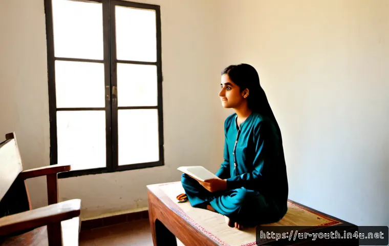 Home 17 청소년상담사 필수 기술 학습법 - Photorealistic Pakistani youth counselor trainee practicing active listening with a teenage student ...